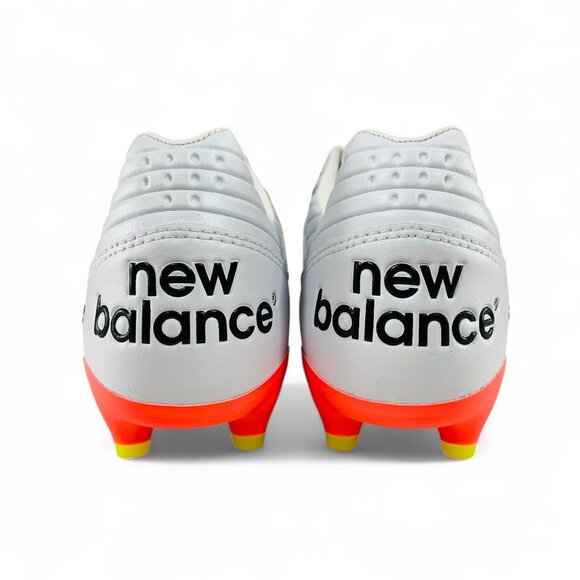 New Balance 442 Pro FG v2 Firm Ground White Men\'s Wide 2E Soccer Cleats MS41FMB2